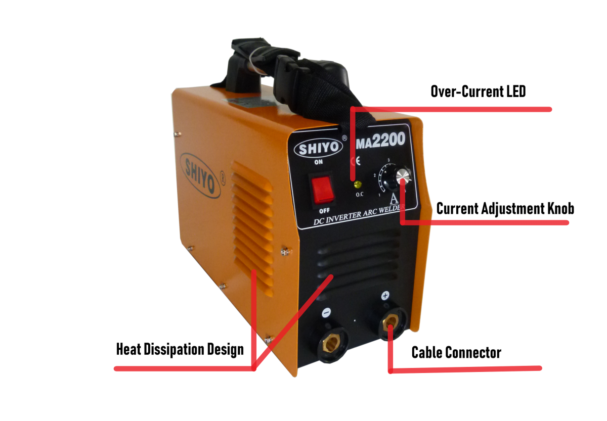 SHIYO PORTABLE WELDING MACHINE MA2200
