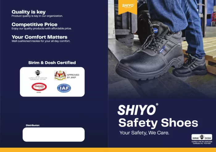 SHIYO SAFETY SHOE S-803 MIDDLE CUT - Image 5