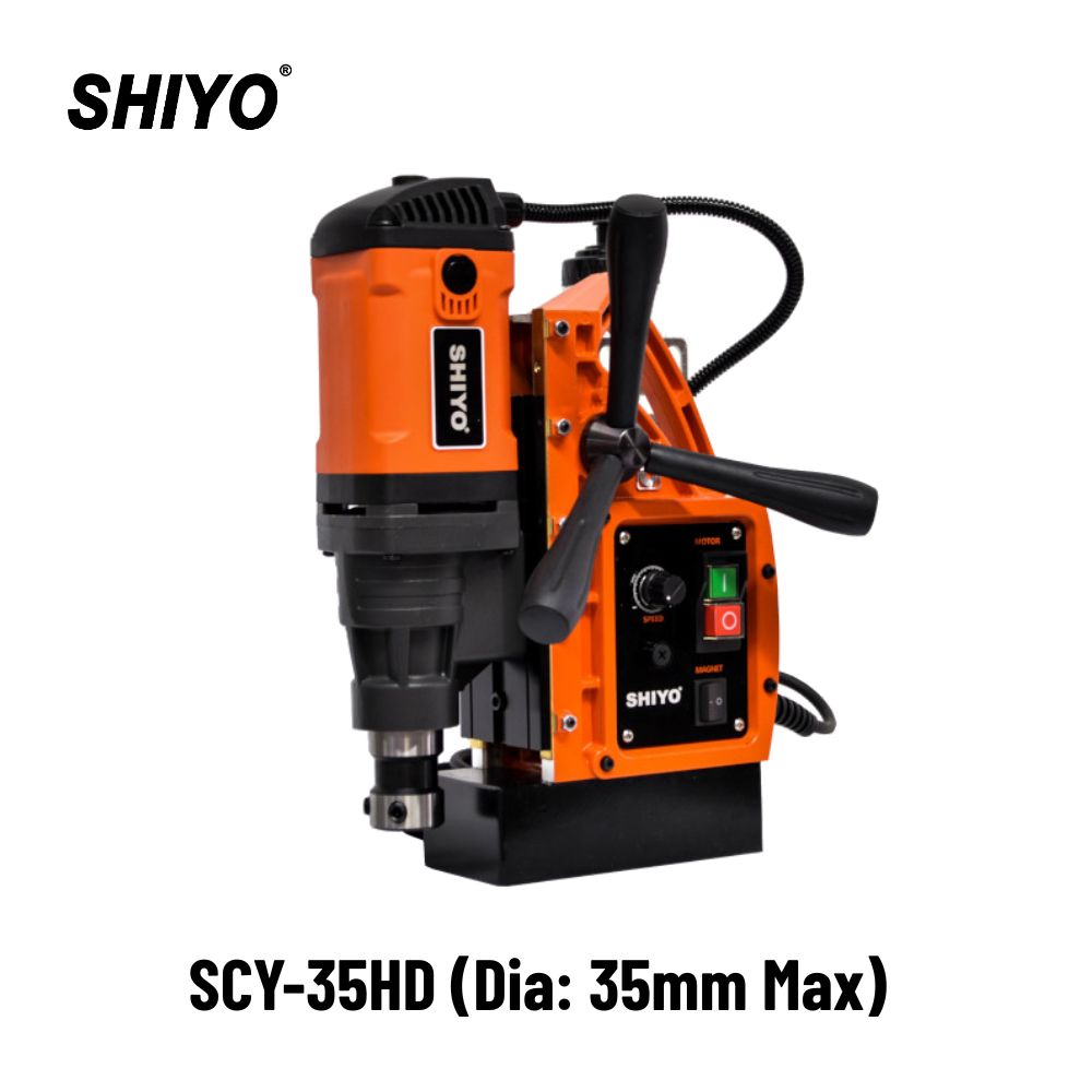 SHIYO Industrial Grade Magnetic Drilling Machine SCY-HD Series (SCY-35HD & SCY-50HD)