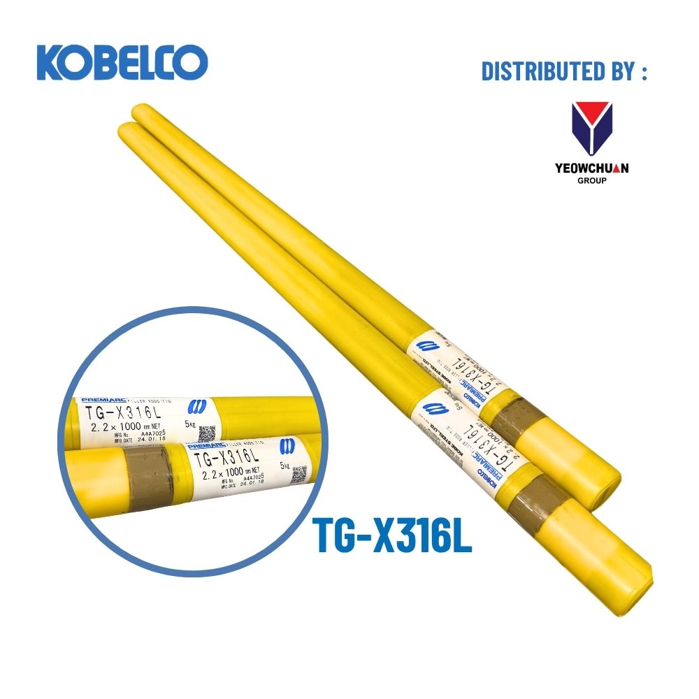 KOBELCO TG-X316L Flux Cored Filler Rod: No-Purge TIG Welding for 316L Stainless Steel