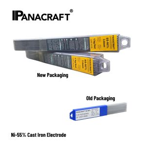 PANACRAFT Ni-55% Heavy-Duty Cast Iron Welding Electrode (AWS A5.15 ENiFe-Cl)