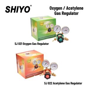 Shiyo Oxygen Gas Regulator SJ021 / Acetylene Gas Regulator SJ022 - Heavy Duty Regulator