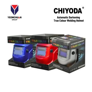 CHIYODA True Color Auto-Darkening Welding Helmet (Solar)
