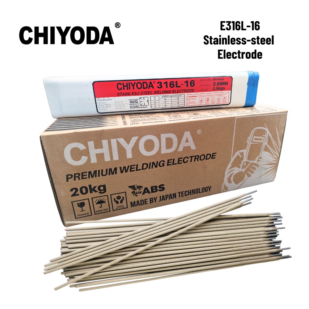 Chiyoda E316L-16 Stainless Steel Welding Electrode (SMAW)